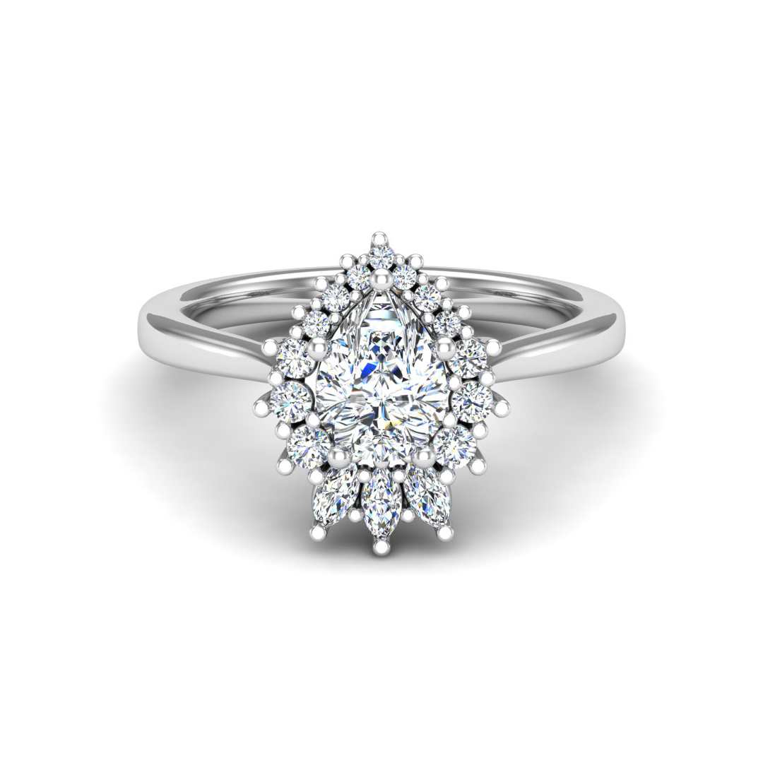 Talia Halo Engagement Ring
